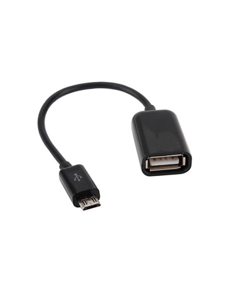 Cable OTG Micro USB macho a USB hembra / a-otg-afbm-03