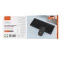 Combo Mini Teclado + Ratón Inalámbrico / Negro / 1600Dpi / 78 Teclas / TG7214 / Mtk