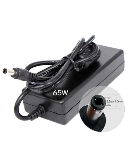 Cargador para portátil Fujitsu 65W 20V 3.25A 5.5 mm x 2.5 mm / 3252