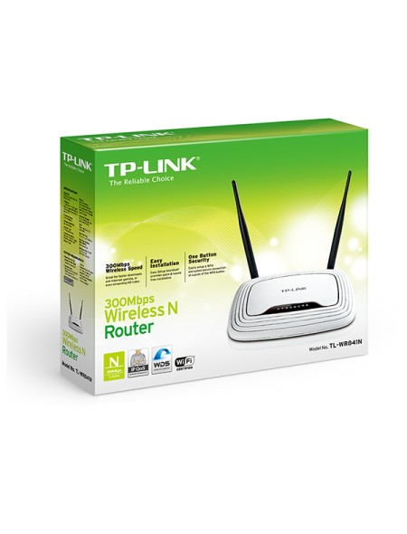 ÷ Router wifi tp-link wr841n 300mb 4p eth atheros 2 antenas fijas con ap